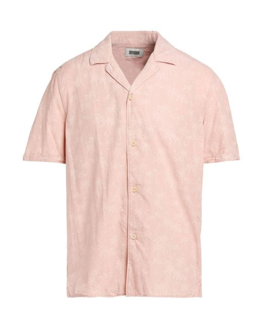 Drykorn Pink Shirts for men
