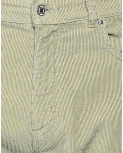 Grifoni Green Pants Cotton, Elastane for men