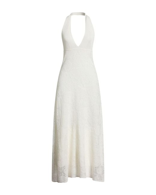 Sandro White Maxi Dresses
