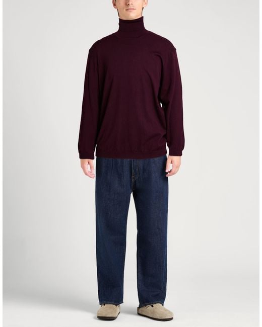 Officina 36 Red Turtleneck for men