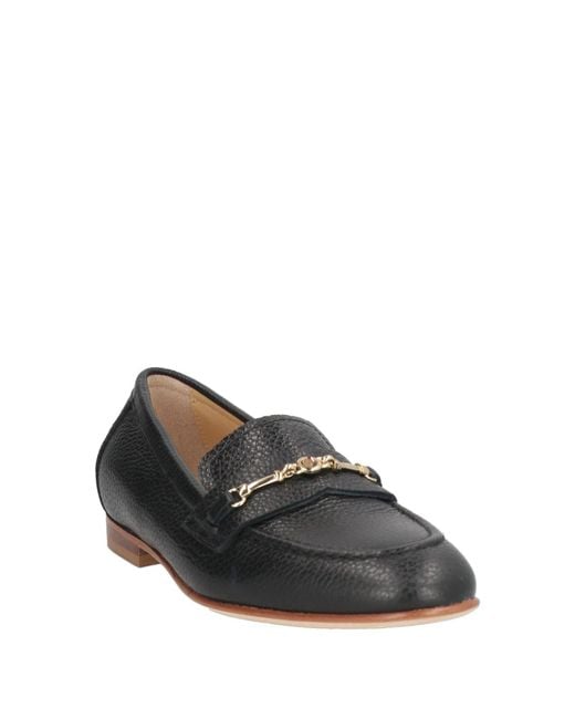 Baldinini Gray Loafers Leather
