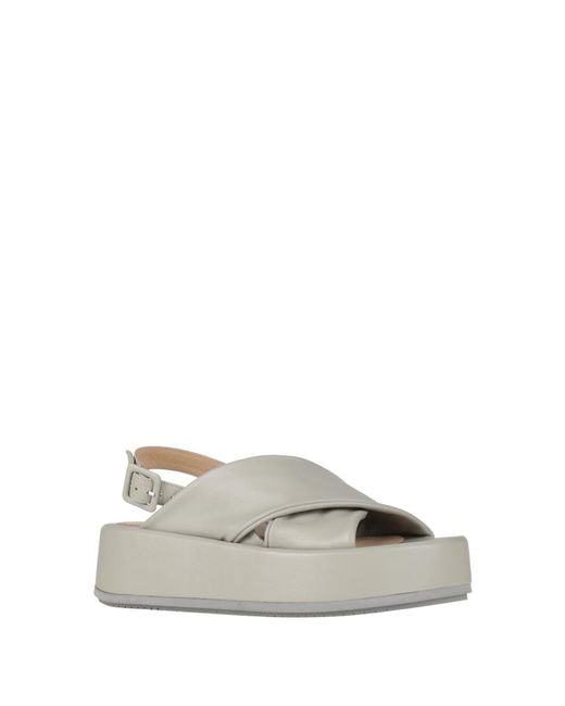 Paloma Barceló Gray Sandals