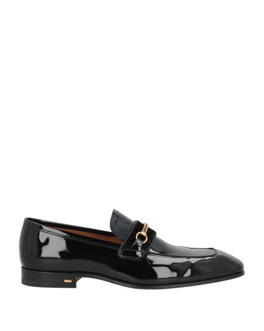 Tom Ford Black Loafers Calfskin for men