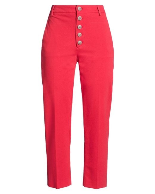 Dondup Red Trouser