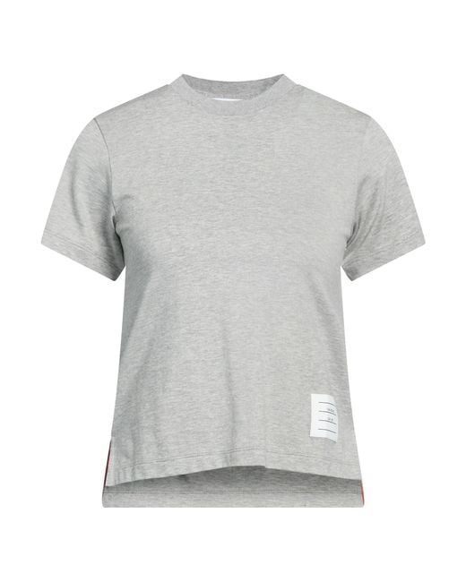 Thom Browne Gray T-Shirt
