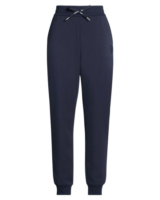 ARMANI EXCHANGE Blue Midnight Pants Polyamide, Viscose, Elastane
