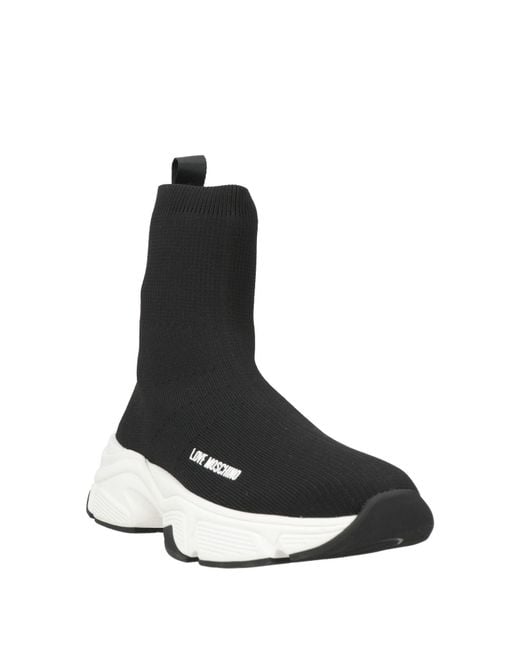 Love Moschino Black Trainers