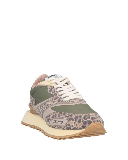 GHOUD VENICE Multicolor Military Sneakers Textile Fibers, Synthetisches Material