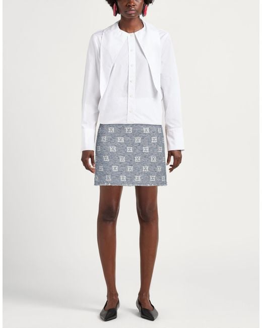 ESCADA Blue Mini Skirt