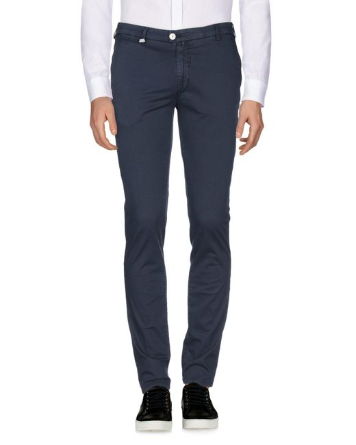Barbati Blue Pants Cotton, Elastane for men