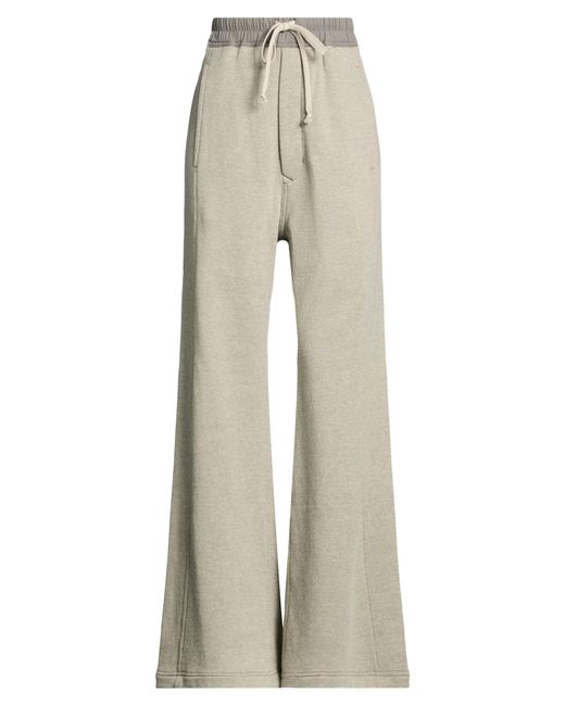 Rick Owens Natural Pants Cotton, Polyester