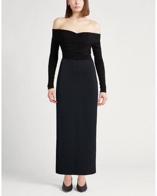 Max Mara Black Maxi Skirts