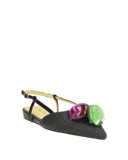 Apepazza Green Ballet Flats