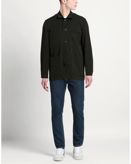 Officina 36 Black Jacket for men