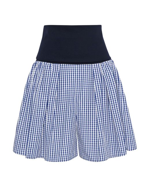 ADEAM Blue Shorts & Bermuda Shorts