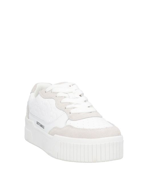 Just Cavalli White Sneakers