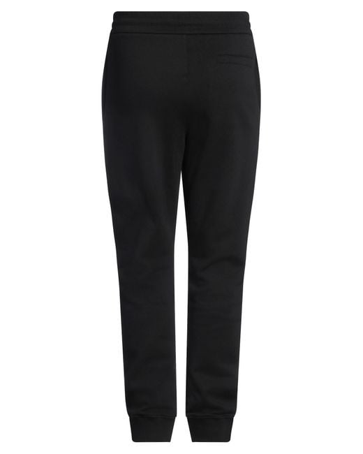 Versace Black Pants Cotton, Viscose, Polyester for men