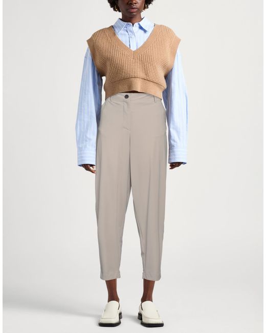 Rrd Gray Pants Polyamide, Elastane