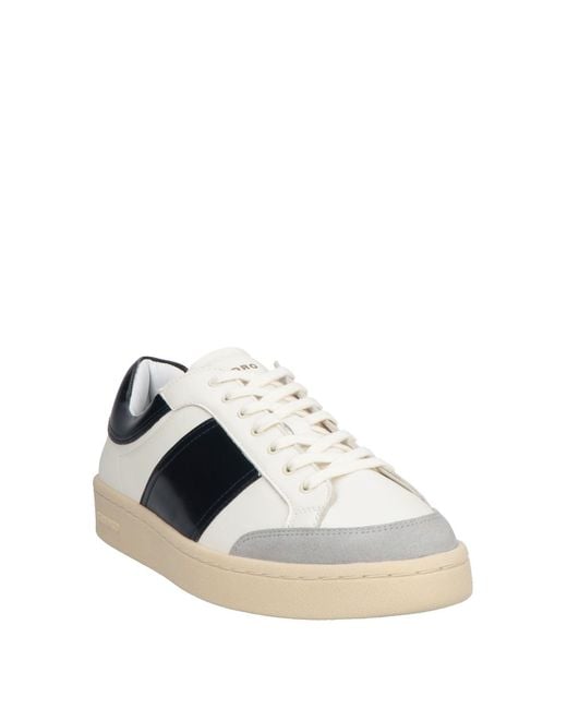 Sandro Blue Sneakers Leather for men