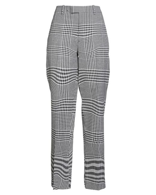 Burberry Women's Gray Pants Wool, Polyamide