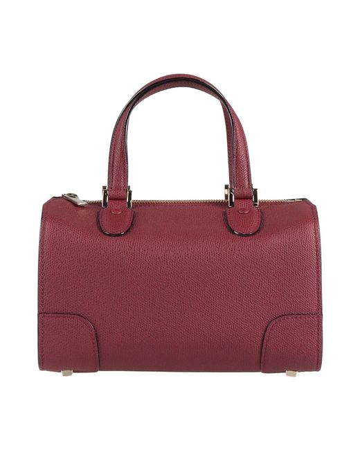 Valextra Red Handbag