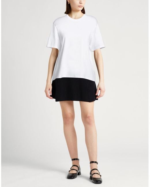 Majestic Filatures White T-Shirt Organic Cotton