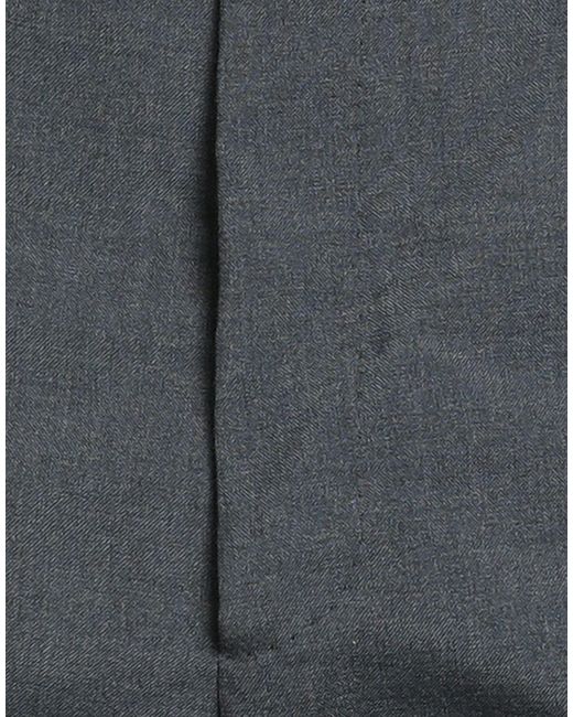 Thom Browne Gray Charcoal Pants Wool, Polyester for men
