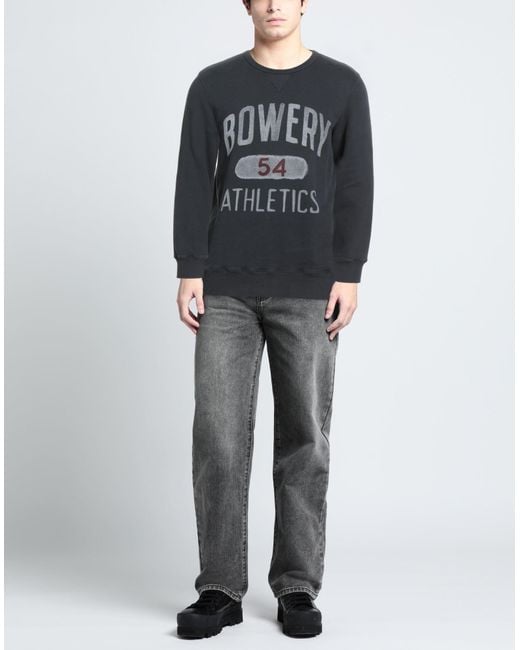 Bowery Supply Co. Black Sweatshirt for men
