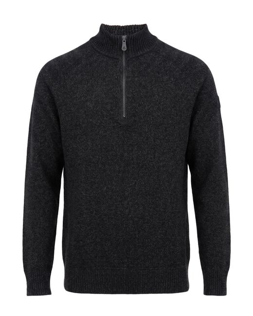 Peuterey Blue Turtleneck Wool, Polyamide for men