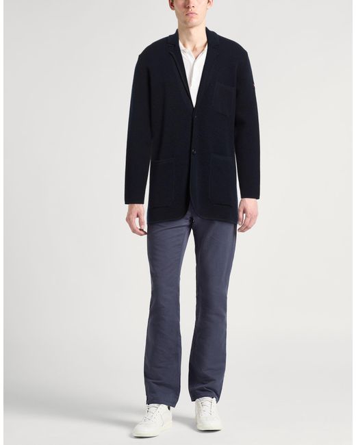 Paul & Shark Blue Blazer Virgin Wool for men