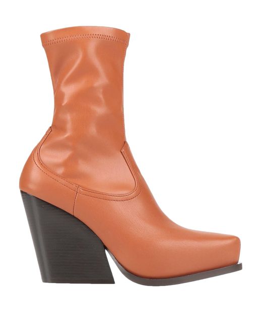 Stella McCartney Brown Ankle Boots