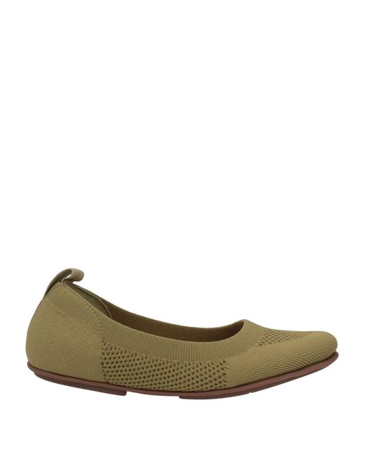 Fitflop Green Ballet Flats