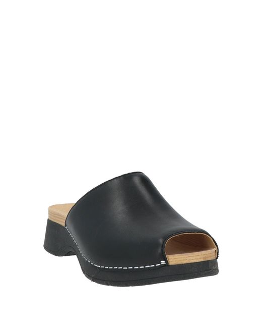 Dansko Black Sandale