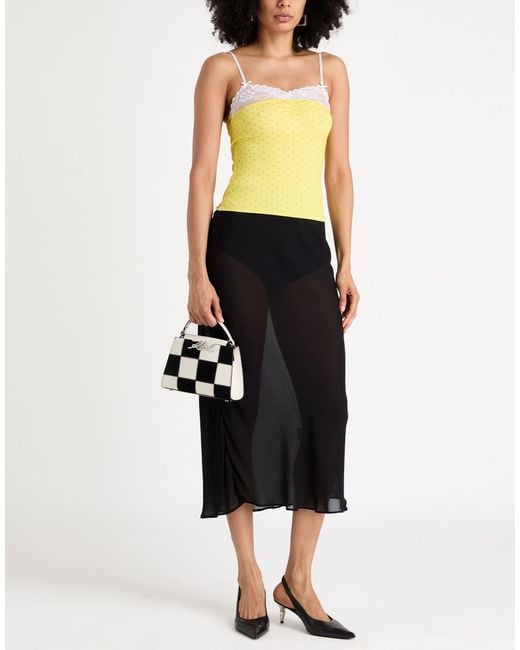 Bella Venice Yellow Top Polyester, Elastane