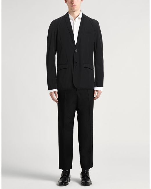 Herno Black Laminar Blazer Polyamide, Elastane for men