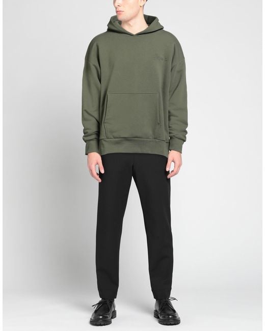 GARMENT WORKSHOP Green Sweatshirts for men