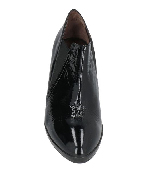 Melluso Black Ankle Boots Leather