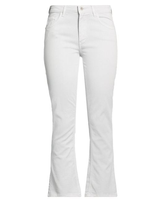 RE_HASH White Light Pants Cotton, Lyocell, Elastane