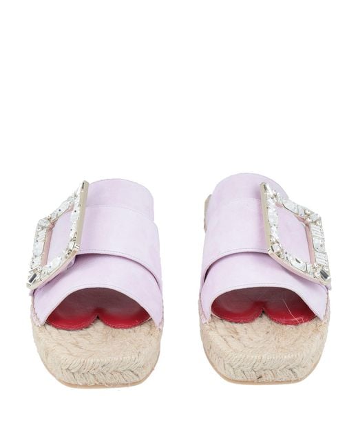 Roger Vivier White Espadrilles