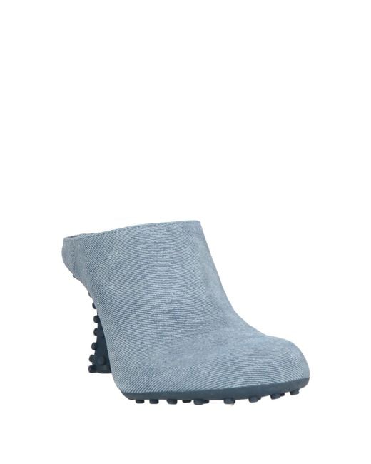 Sunnei Blue Mules & Clogs