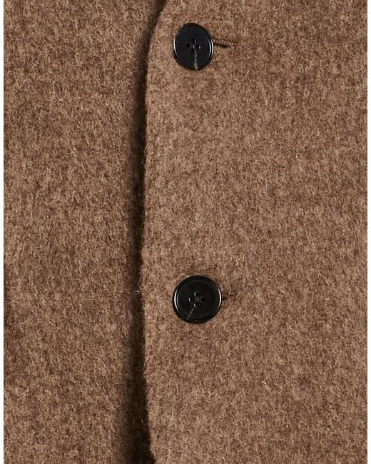 Jil Sander Brown Blazer Wool, Polyamide, Virgin Wool