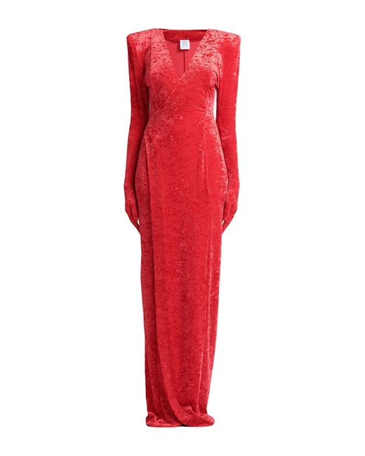 Vetements Red Maxi Dress