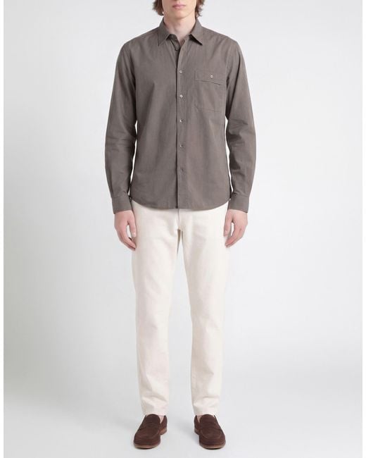 Barena Gray Shirts for men