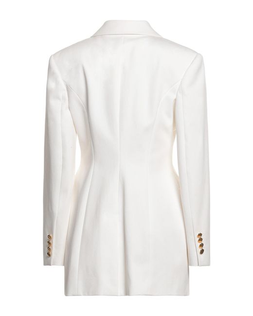 McQueen White Suit Jacket