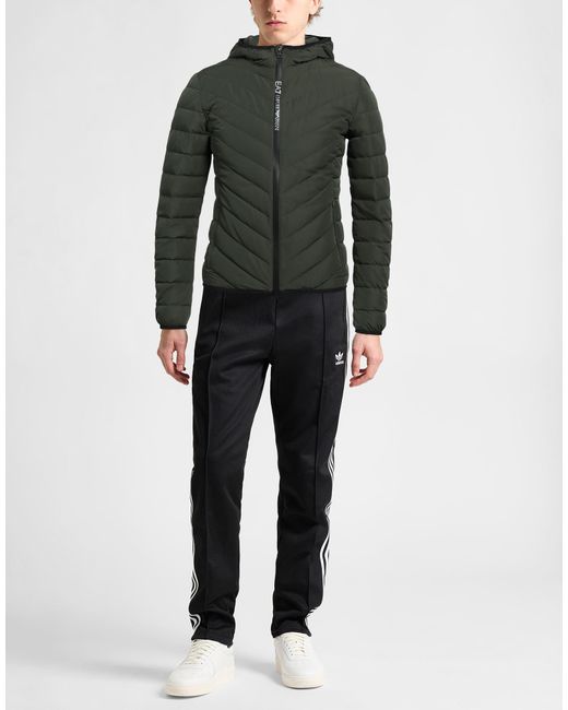 EA7 Green Puffer for men