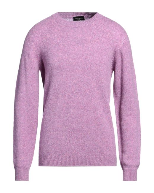 Pullover Roberto Collina pour homme en coloris Purple