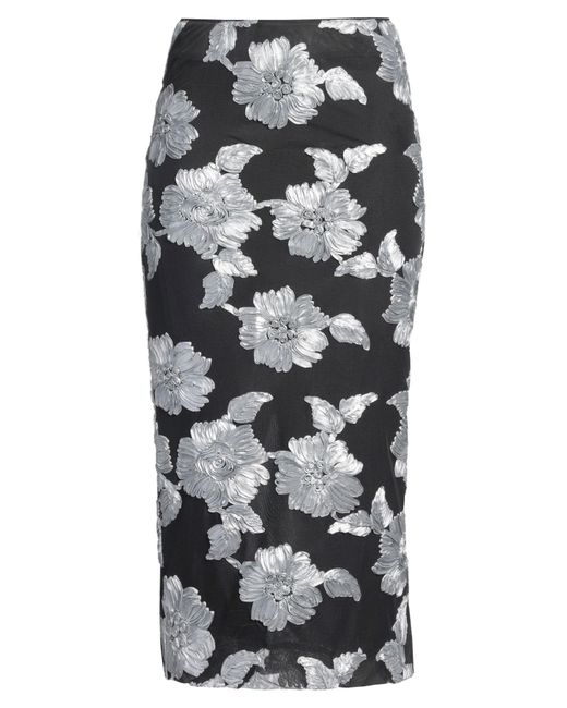 ROTATE BIRGER CHRISTENSEN Gray Midi-Rock