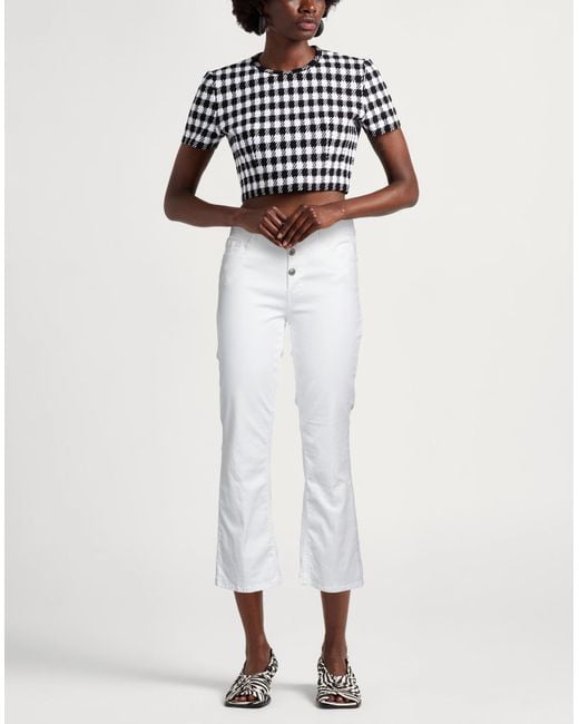 Liu Jo White Denim Pants