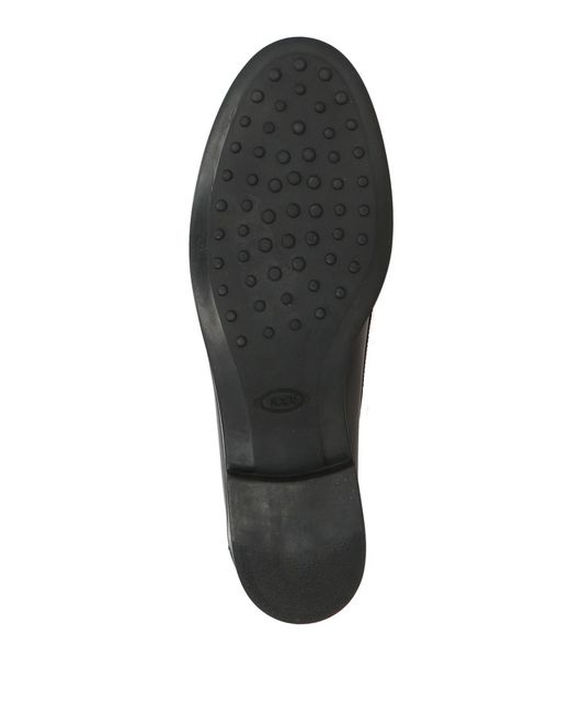 Tod's Black Loafers
