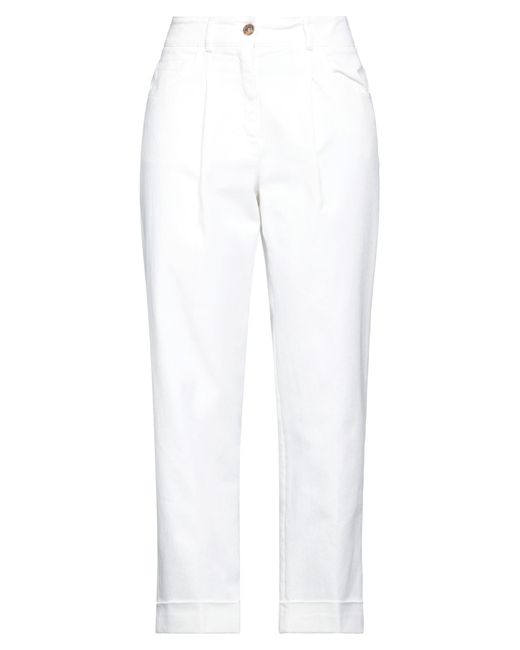 Cappellini By Peserico White Trouser